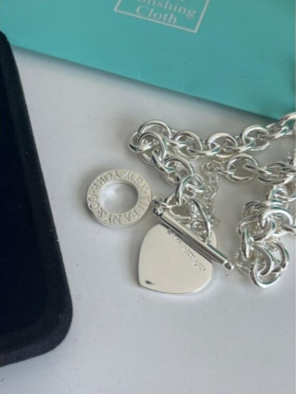 Tiffany & Co Return to Tiffany 3D Heart Pendant Necklace 925.